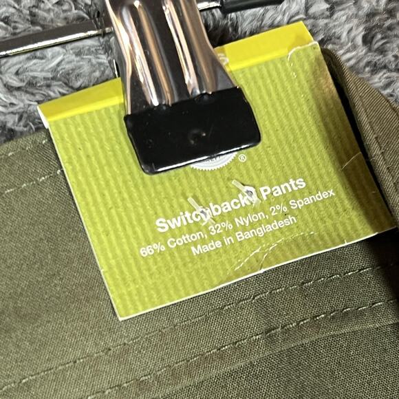 Boy Scouts of America Switchback Pants Mens 46 Green Convertible Zip Off Hiking - Picture 6 of 11